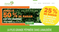 Desktop Screenshot of pepiniereduvieuxmoulin.com