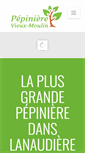Mobile Screenshot of pepiniereduvieuxmoulin.com